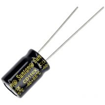 TS13DE1C221MSB040R Elektrolyt-Kondensator 3.5 mm 220 μF 16 v 20 % (l x b) 12 mm x 8 mm 1 St - Suntan