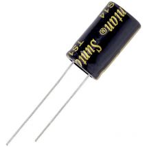 TS14011J221MSB0B0R Elektrolyt-Kondensator 5 mm 220 μF 63 v 20 % (l x b) 17 mm x 10 mm 1 St. - Suntan