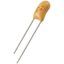 TS19001VR22MSB0A0R Condensateur tantale sortie radiale 2.54 mm 0.22 μF 35 v 20 % 1 pc(s) R722192 - Suntan