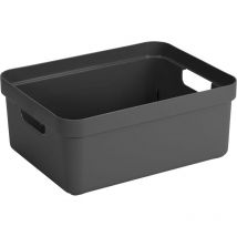 Aufbewahrungsbox Sigma Home 24 l anthrazit Boxen, Körbchen & Kisten - Sunware