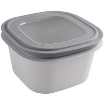 Frischhaltedose Sigma Home 1,8 l grau – BPA-frei – stapelbar – 18 x 18 x 10,4 cm – Küchenzubehör
