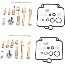 Sunxury Vergaser-überholsatz, 2 Sätze Werkzeugsatz Zum Wiederaufbau Des Motorradvergasers Für F650 Mikuni Bst 33 1993‐2000