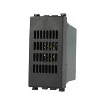 Suoneria a Bronzo 6A 220V Nero Compatibile Vimar Arke' SD91008-1