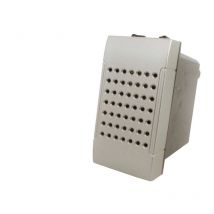 Suoneria compatibile con living light international air modulo campanello pulsante 6A 220v silver