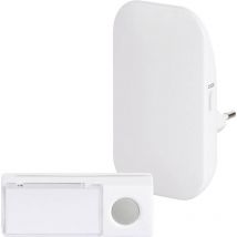 Suoneria senza fili Kit completo con targhetta Heidemann 70807 HX Brilliant 230 V