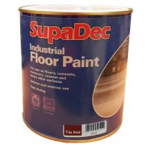 SupaDec Industrial Floor Paint - Tile Red - 1 Litre