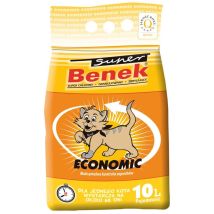 Certech Super Benek Economic - Litière agglomérante pour chat 10 l