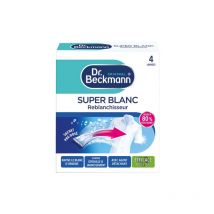 DR BECKMANN - Super blanc reblanchisseur x4 sachet