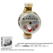 Super Dry Contatore Acqua Fredda Usc/15 1/2" S12ss95cb001