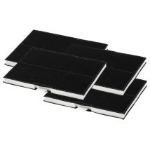 Super Sparset 4x Ersatz-Aktivkohlefilter passend für Siemens LZ53451 Bosch Constructa Neff Junker - 705432, 00703606