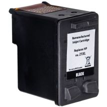 Superbulk B-H21 Schwarze Tinte für HP-Drucker (Ersatz hp 21XL C9351A) Standard