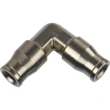 Superfish - superfog Curva automática de 1/4'. Fabricada en latón niquelado. Conexión Directa sin Rosca. De Quita y pon. Reutilizable. Conexión