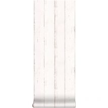 Vliestapete - Holz - Weiß - 10m x 52cm - Superfresco Easy