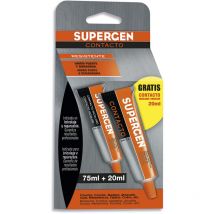 Supergen - Colle transparente 75ml incolore 20m