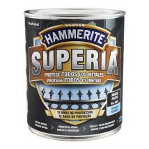Hammerite - superia efecto forja liso negro 0.750 l Superia efecto forja liso negro 0.750 l Nueva generación en esmalte antioxidante al agua.