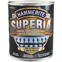Hammerite - Superia Esmalte antioxidante al agua Satinado Gris 750 ml