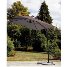Ozalide - superking - Parasol déporté 3x2m - Taupe