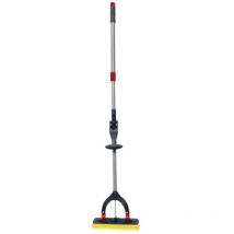 Supermop in microfibra con strizzatore h130 cm