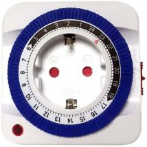 Superplant - Programmateur 16A - Timer 24h - Encoches