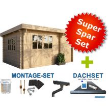 Mcgarden - SuperSparSet Gartenhaus Trondheim 450 x 300 cm