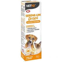 Planet Line - VetIQ Serene - Gotas calmantes para Perros y Gatos (100 ml), Productos calmantes para Gatos y Perros para Fuegos Artificiales y
