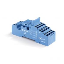 Support pour relais 5533 - bornes à ressort Finder 94p4spa