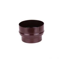 Augmentation accessoire de remplacement de conduit en acier peint en marron 8 x 12 cm