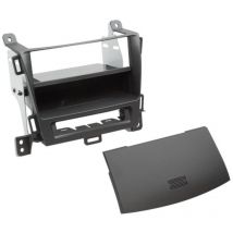 Adnauto - Support 2DIN compatible avec Opel Zafira c avec vide poche - Noir jais
