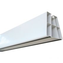 Bodenständer für Klimaanlagen - Elfenbeinfarbenes pvc - Paar 210kg - Länge 450mm