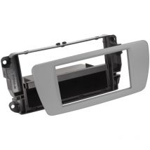 Adnauto - Support autoradio compatible avec Seat Ibiza 6j Gris Dublin 1Din
