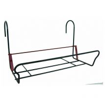 Support Balconnière Jardifer Rectangulaire Gris, H.23 x L.41.5 Cm