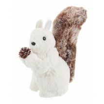 Support blanc pour 2 écureuils Felix