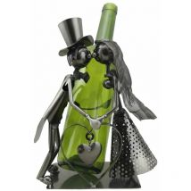 Support bouteille de présentation - Les Mariés