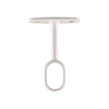 Support armoire centrale ovale blanc (1 unité) Cintacor Storplanet - accessoire de rangement - blanc