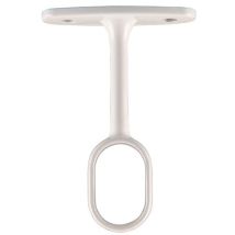 Support Central D'Armoire Ovale Blanc (1 Unité) Cintacor Storplanet