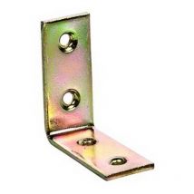 Materiauxbrico.com - Support Charniere angle étroit 40x40x17x2.0mm