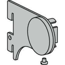 Support court cpca sp pour barre de charge 36 x 18 pour crémaillère pas de 37 mm acier chromé milieu Sofadi