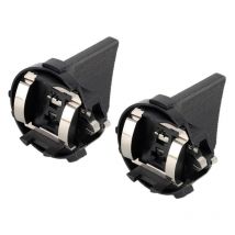 Alwaysh - Support d'ampoule halogène H7, 2 pièces de support de phare de lampe halogène automatique, support de base de douille d'adaptateur de