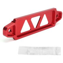 Jeffergarden Support d'arrimage de batterie de voiture remplacement de renfort en alliage d'aluminium rouge pour Honda Civic EG