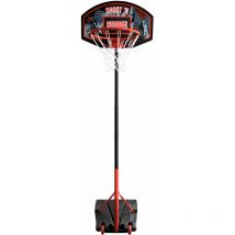 Support de basket mobile - hauteur réglable de 138 cm à 250 cm