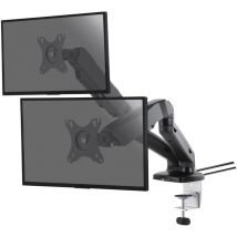 Kimex - Support de bureau Full Motion 2 écrans pc 13'-27' usb + audio
