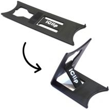 Support de bureau pliable pour tablette max 10' - Couleur noir - Support tablette modèle large