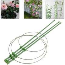 Feiyue - Support de cage de support de plantes grimpantes de treillis de jardin pour les fleurs de tomates d'aubergine de poivron - 45CM