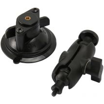 Jeffergarden Support de caméra à ventouse, filetage de 1/4 pouces, Rotation à 360 degrés, support de caméra pour pare-brise de voiture, tableau de