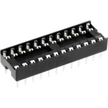 Support de circuits intégrés Econ Connect ICFG24/7 7.62 mm Nombre de pôles: 24 1 pc(s) Y719121