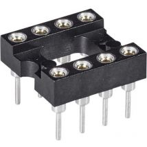 Support de circuits intégrés 15.24 mm, 2.54 mm Nombre de pôles: 40 contacts de précision 1 pc(s) Q60844