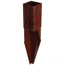 Fixman - Support de réparation pour poteau à planter 100 x 100 mm