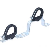 Support de collecteurs double isophonique NOYON & THIEBAULT pour collecteur 26x34 x2