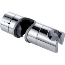 Support de douche 18-25mm de diamètre réglable, support de pomme de douche de remplacement finition chromée, douche de salle de bain Trimec