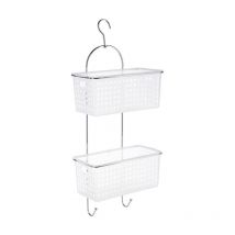 Five Simply Smart - Support de Douche '2 Paniers' Blanc